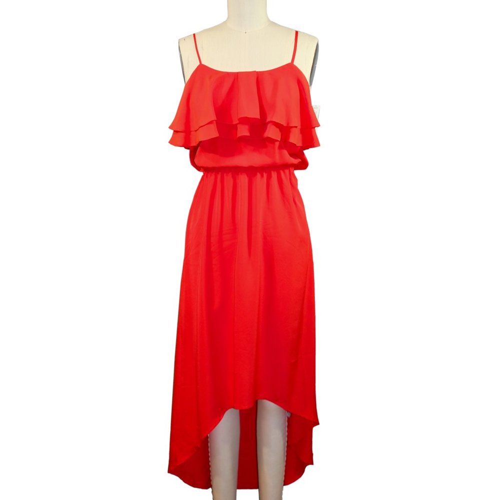 Olive & Oak Red Spaghetti Strap Dress - Size S